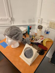 Props and Personal belongings backstage